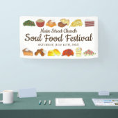 ソウルフードフェスティバルイベントサザンキュイジーヌ料理 横断幕 (トレードショー)