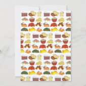 ソウルフードフェスティバルイベント 南部料理 招待状 (裏面)