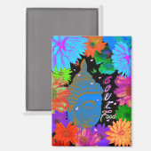 ソウルフードブッダガーデンマグネット マグネット (正面/裏面)