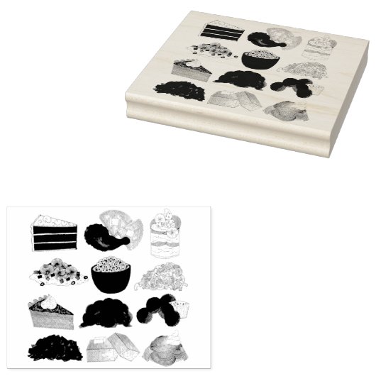 ソウルフードレストランサザンキュイジーヌ料理 ラバースタンプ (押印)