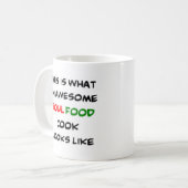 ソウルフード調理師素晴らし、 コーヒーマグカップ (正面左)