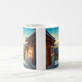 ソウルブッチョンサウスコリアサンセット コーヒーマグカップ (中央)