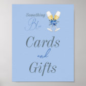 ソウルブルーシャンパーニュフローラブライダルシャワー ポスター (正面)