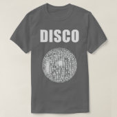 ソウルミュージック好きファンキー向けディスコボール Tシャツ (デザイン正面)