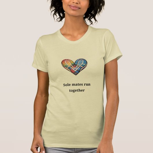 ソウルメイトと走る Tシャツ (正面)