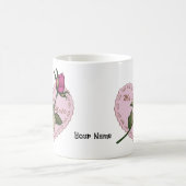 ソウルメイトのバラの結婚式マグカップ コーヒーマグカップ (中央)