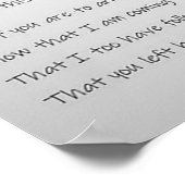 ソウルメイトのポスターの足跡 ポスター (角)