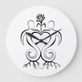 ソウルメイトのユニオン時計 ラージ壁時計 (正面)