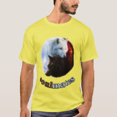 ソウルメイトの狼デザイン Tシャツ (正面)