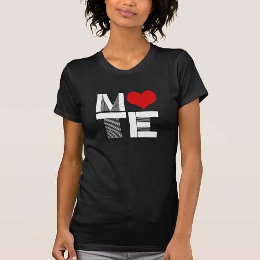 ソウルメイトハート右 - ホワイト -.png tシャツ (正面)