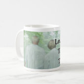 ソウルメイト永遠：マグカップは思慮深い贈り物である。 コーヒーマグカップ (正面左)