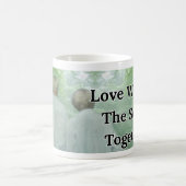 ソウルメイト永遠：マグカップは思慮深い贈り物である。 コーヒーマグカップ (中央)