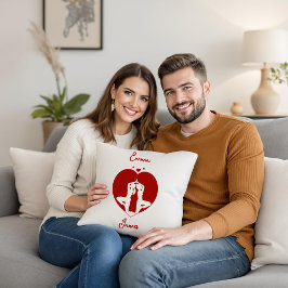 ソウルメイト調和パーソナライズされた装飾用クッション クッション