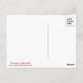 ソウルメイト：はがき ポストカード (裏面)