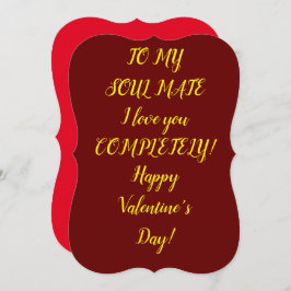 ソウルメイト・バレンタイン・カード シーズンカード