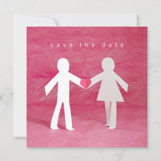 ソウルメイト - 結婚式の日程お知らせ セーブザデート (正面)