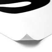 ソウルラブハートテゲウキ国旗 ポスター (角)