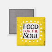 ソウル冷凍機磁石用食品 マグネット (正面/裏面)