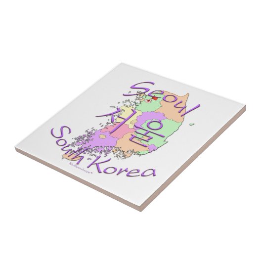 ソウル南朝鮮 タイル (側面)