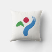 ソウル国旗（韓国） クッション (裏面)