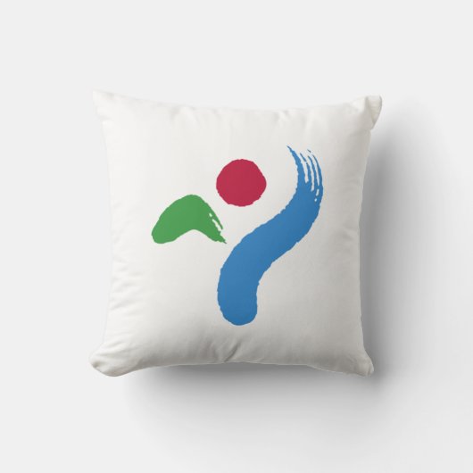 ソウル国旗（韓国） クッション (正面)