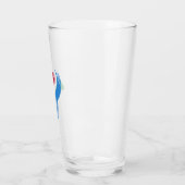 ソウル国旗（韓国） タンブラーグラス (左)