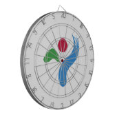 ソウル国旗（韓国） ダーツボード (正面左)