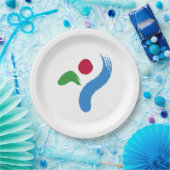 ソウル国旗（韓国） ペーパープレート (パーティー)