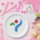 ソウル国旗（韓国） ペーパープレート (パーティー)