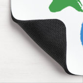 ソウル国旗（韓国） マウスパッド (コーナー)