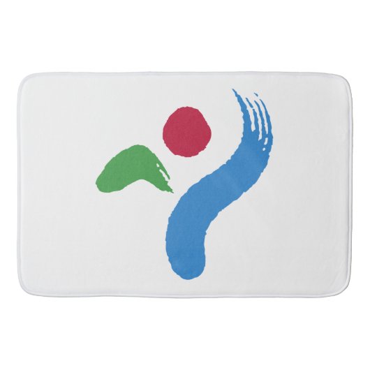 ソウル大韓民国旗大型バスマット バスマット (正面)