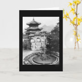 ソウル天国寺院1925年 カード (黄色い花)