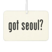 ソウル得? カーエアーフレッシュナー (正面)