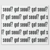 ソウル得? ラッピングペーパー (フラット)