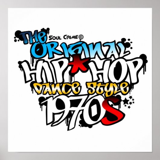 ソウル犯罪 – オリジナルヒップホップダンススタイル! ポスター (正面)