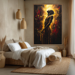 ソウル表現者コンテンポラリーAの昇天 キャンバスプリント