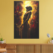 ソウル表現者コンテンポラリーAの昇天 キャンバスプリント (インサイチュ (リビング))