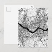 ソウル韓国の地図 ポストカード (正面/裏面)