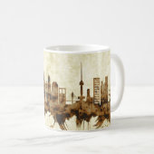 ソウル韓国の街並 コーヒーマグカップ (正面右)
