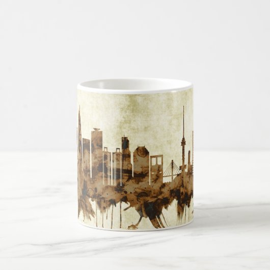 ソウル韓国の街並 コーヒーマグカップ (中央)