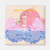 ソウル韓国旅行アートパステル マグネット (正面)