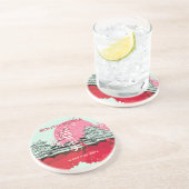 ソウル韓国旅行アート コースター (側面)