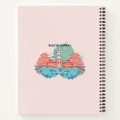 ソウル韓国旅行アート ノートブック (裏面)