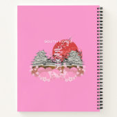 ソウル韓国旅行アート ノートブック (裏面)