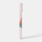 ソウル韓国旅行アート iPhone 15ケース (右側面)