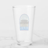 ソウル韓国旅行芸術ヴィンテージ タンブラーグラス (裏面)