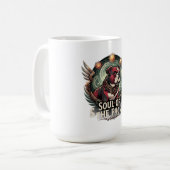 ソウル・オブ・ザ・パック Tシャツ コーヒーマグカップ (正面左)