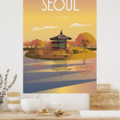 ソウル・コリア旅行ポスター ポスター (キッチン)