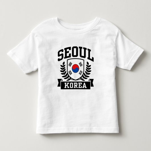 ソウル・コリア トドラーTシャツ (正面)