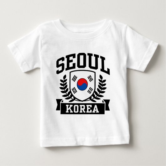 ソウル・コリア ベビーTシャツ (正面)